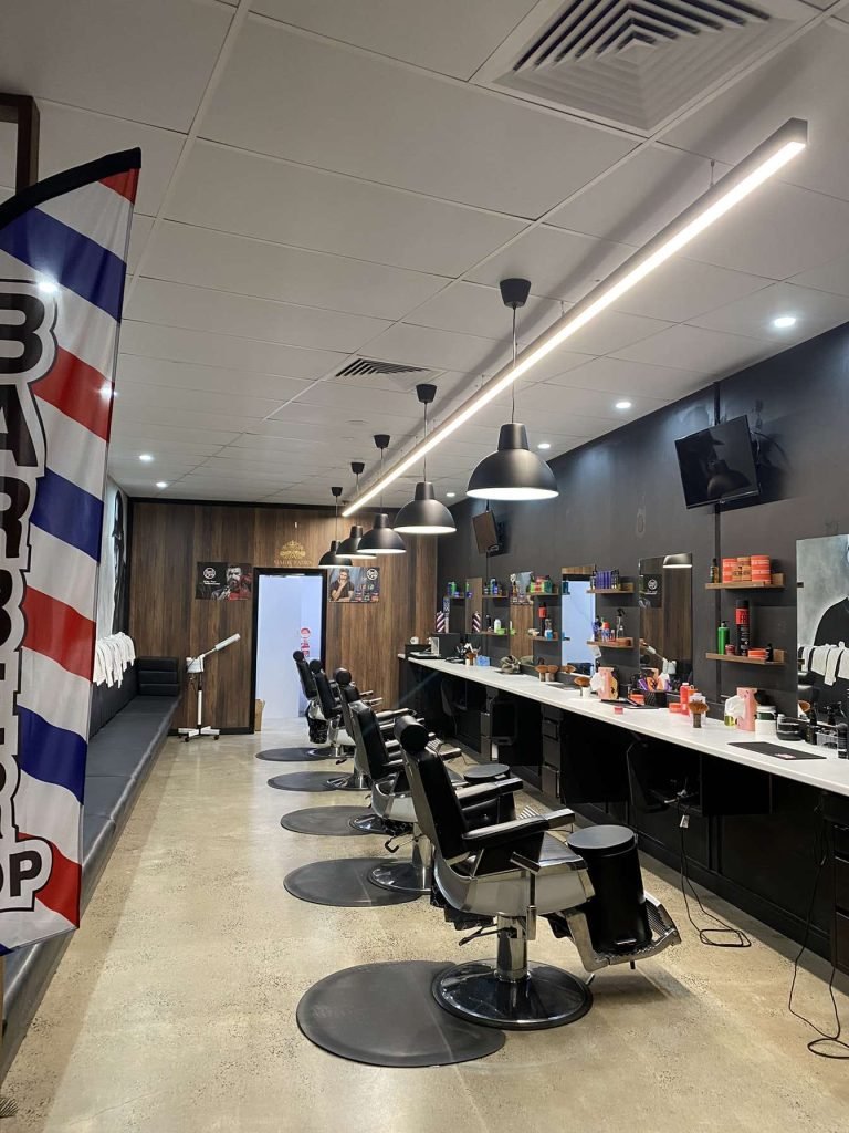 Switched On Electrical Barber Shop Light Installation
